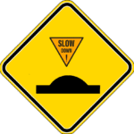 Speed bump Traffic sign Road Warning sign, Traffic Signs, angle, Speed Jump/1