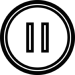 pause button icon png transparent media symbol