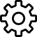 settings icon png transparent gear configuration symbol