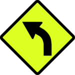 turn left, left arrow, road sign, traffic sign, left turn traffic sign, left turn icon/10