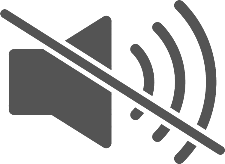 sound on off icon png thin line