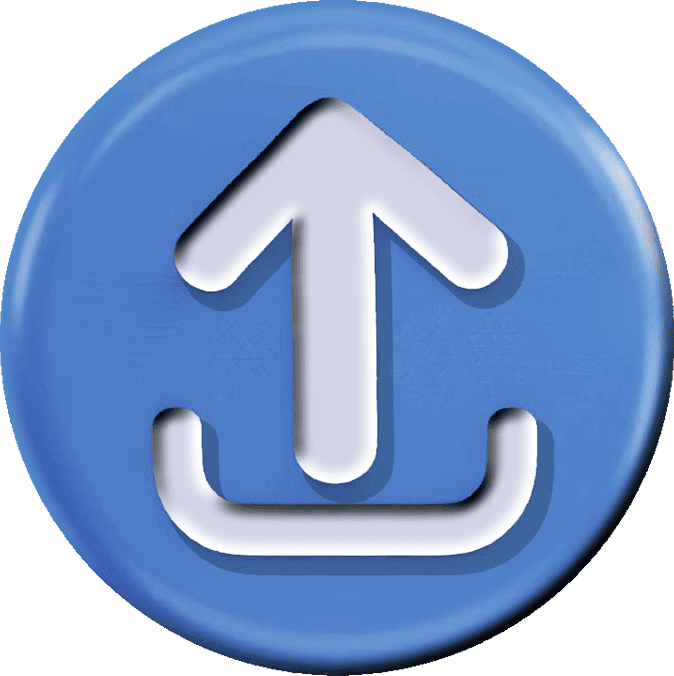 3d style download png icon, 3d, png, arrow up word png icon
