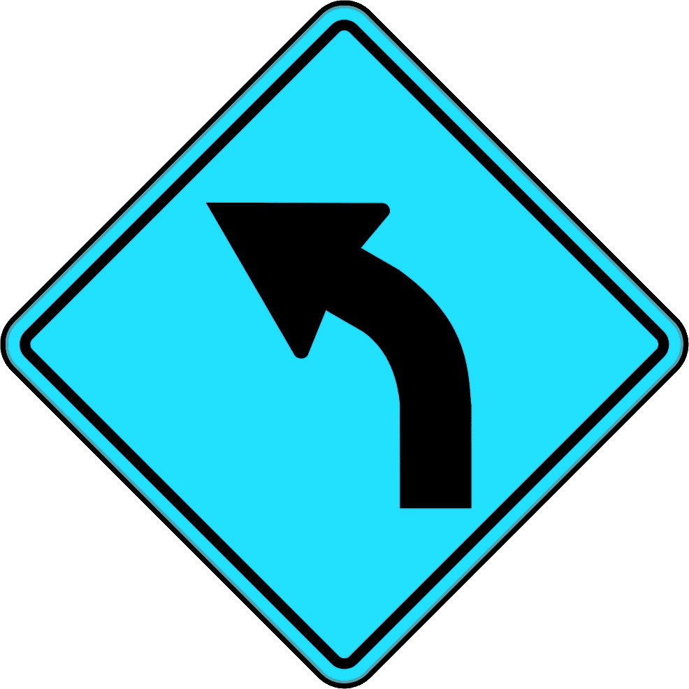 turn left, left arrow, road sign, traffic sign, left turn traffic sign, left turn symbol/11
