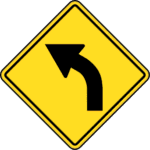 turn left, left arrow, road sign, traffic sign, left turn traffic sign/12