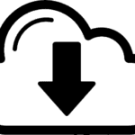 black download icon png, black, simple download icon, symbol download outline