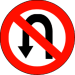 u turn traffic sign, graphy regulatory sign, no u turn syndrome, no left u turn, no right u turn/14