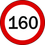 limit, 160, warning sign, speed limit, speed limit icon, speed limit symbol/16