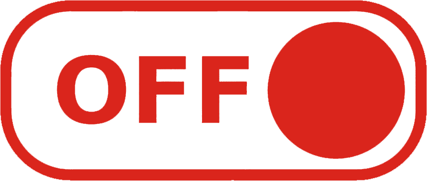 on off slide buttons, switch button icon, switch button, text/16