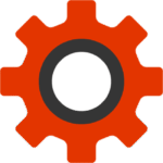 settings icon png filled gear icon for ui design