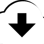 download button icon png flat design arrow symbol