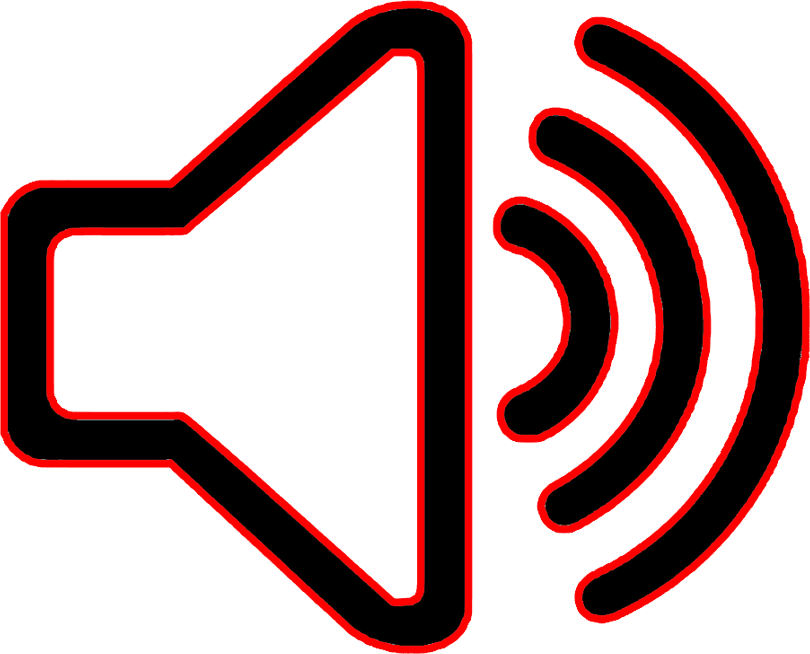 sound on off icon png line style