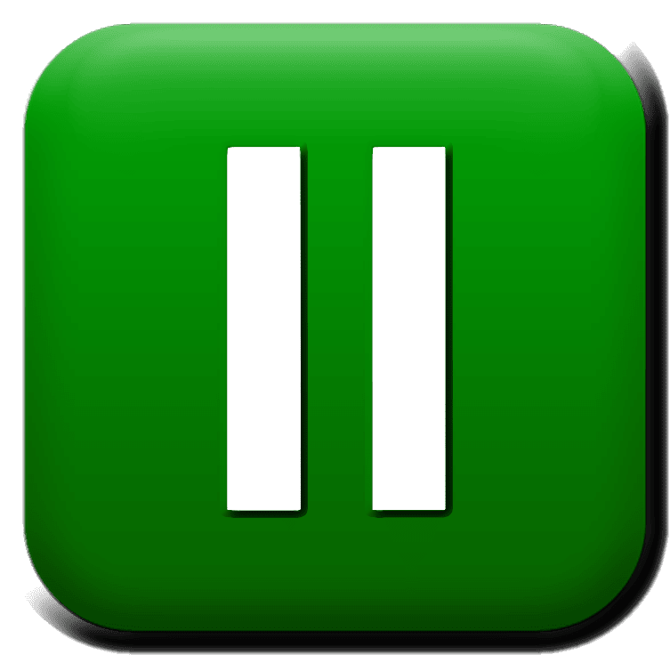 pause button icon png rounded shape media symbol