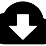 download icon png filled style
