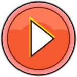 play button icon png modern style media symbol