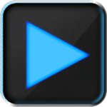 play button icon png bold style media button