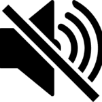 sound on off icon png glyph style