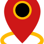 map pin icon symbol png, location icon png, transparent background map pin icon