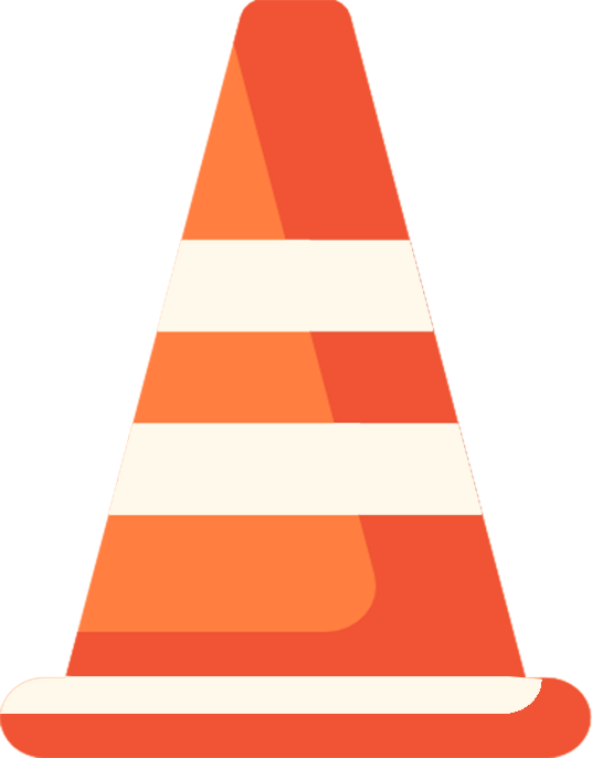 traffic cone symbol, cone icon png, road hazard marker, safety cone transparent, work site icon, construction warning graphic, lane closure symbol