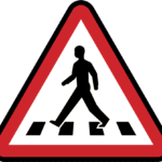 pedestrian crossing icon png, crossing symbol, traffic marker, road warning sign, transparent icon