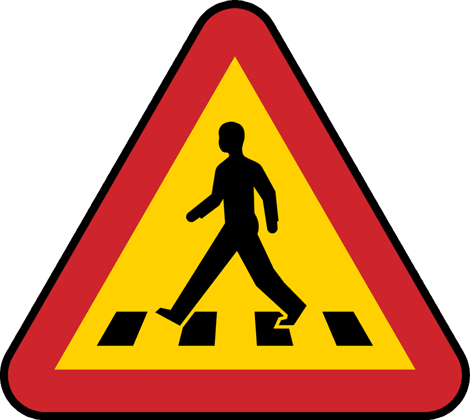 crossing sign transparent, pedestrian crossing symbol, traffic icon, road crossing marker, warning traffic graphic