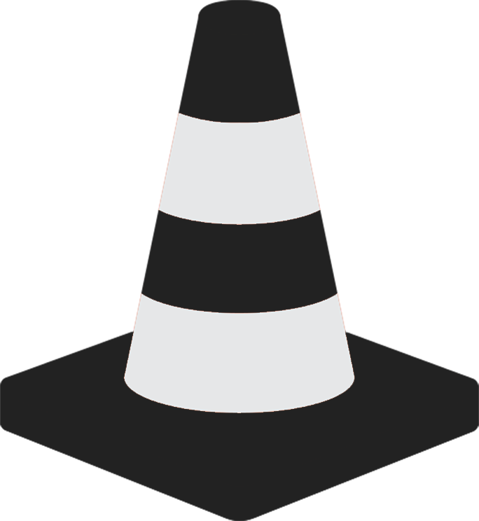 cone icon png, traffic marker icon, cone transparent background, safety warning symbol, construction traffic cone, roadblock indicator, map location cone icon