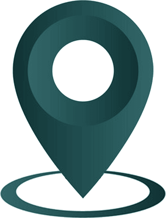 3d style map pin icon, location symbol, png, map pin