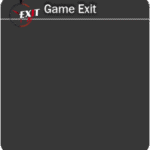 bus parking game ui png, bus game control icon, parking button symbol, transparent mobile asset, ui graphic element, game exit panel png, exit panel, panel, game ui